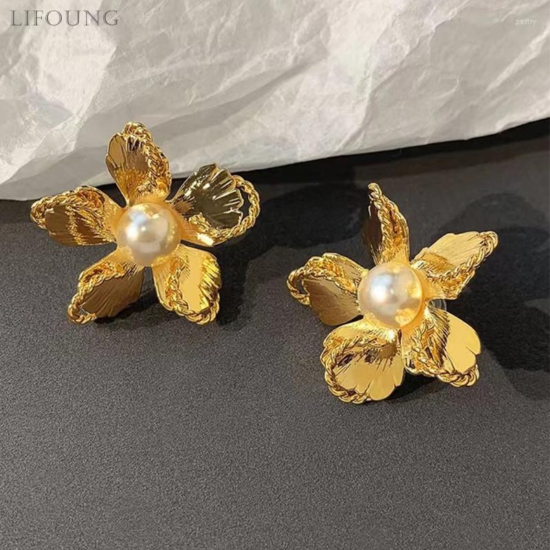 Stud Earrings Metal Flower Glass Pearl For Women Trendy Geometric Fashion Styles Post Studs Jewelry Vintage Girls' Gifts 2023304
Stud Earrings Metal Flower Glass Pearl For Women Trendy Geometric Fashion Styles Post Studs Jewelry Vintage Girls' Gifts 2023304