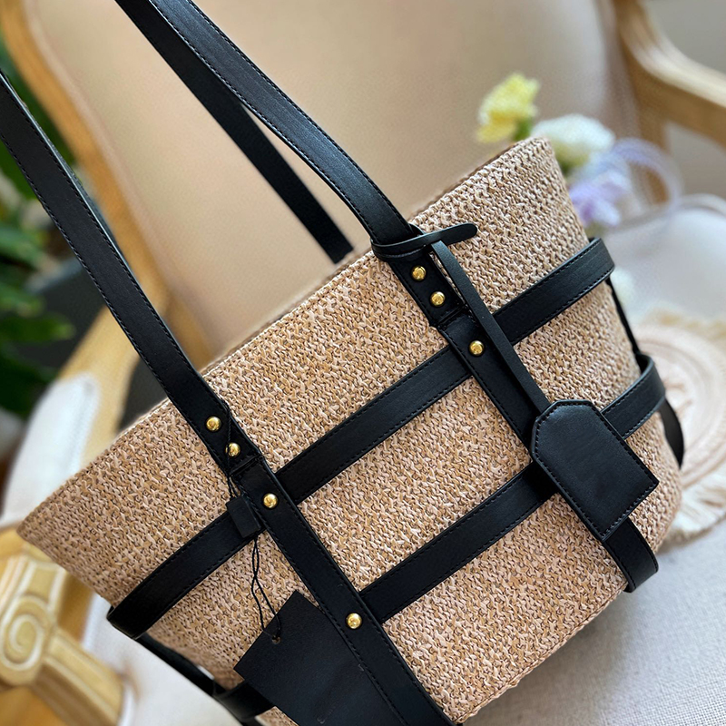 Woven women bag Fashion shopping bag designer bag women basket bags luxury shoulder handbag travel tote bag crossbody purse leather women handbags big bag 30cm, Black
Woven women bag Fashion shopping bag designer bag women basket bags luxury shoulder handbag travel tote bag crossbody purse leather women handbags big bag 30cm, Black