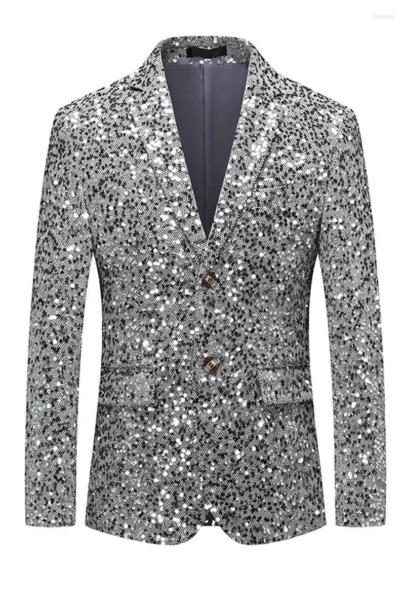 Men's Suits S-6XL Sequin Suit Men's Stage Performance Fashion European And American Personality Large Jacket, Silver
Men's Suits S-6XL Sequin Suit Men's Stage Performance Fashion European And American Personality Large Jacket, Silver