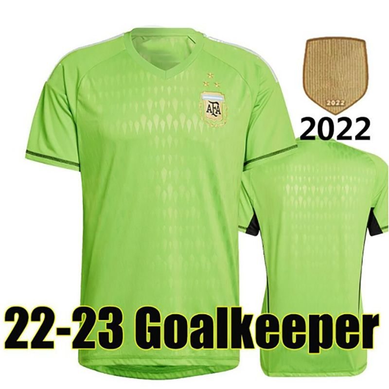 3 Star 2022 Argentina goalkeeper soccer Jerseys E.MARTINEZ jersey 2023 football shirt 22 23 Men Kids sets uniform Camesitas de futol, 3stars goalkeeper
3 Star 2022 Argentina goalkeeper soccer Jerseys E.MARTINEZ jersey 2023 football shirt 22 23 Men Kids sets uniform Camesitas de futol, 3stars goalkeeper