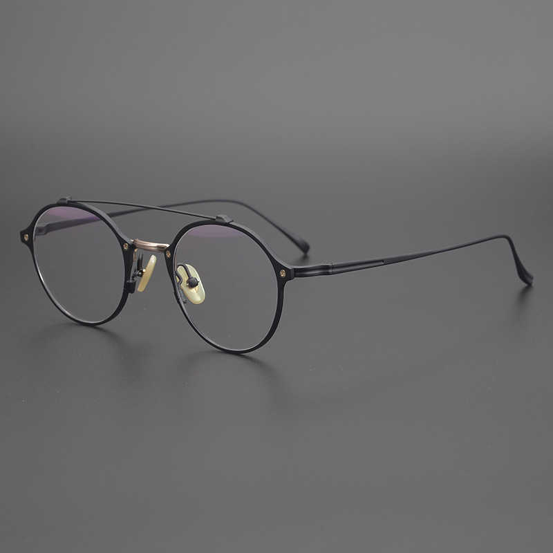 Sunglasses 2023 new Double-beam pilot lens Japanese designer ultra-light pure titanium large face plate male myopia glasses frame female
Sunglasses 2023 new Double-beam pilot lens Japanese designer ultra-light pure titanium large face plate male myopia glasses frame female
