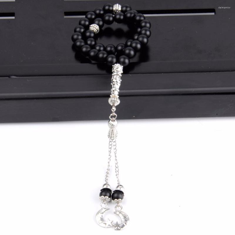 Charm Bracelets 8mm Men Bracelet Natural Matte Black Agates Beaded 33 Prayer Beads Muslim For Women Jewelry Gifts Wholesale Bijoux
Charm Bracelets 8mm Men Bracelet Natural Matte Black Agates Beaded 33 Prayer Beads Muslim For Women Jewelry Gifts Wholesale Bijoux