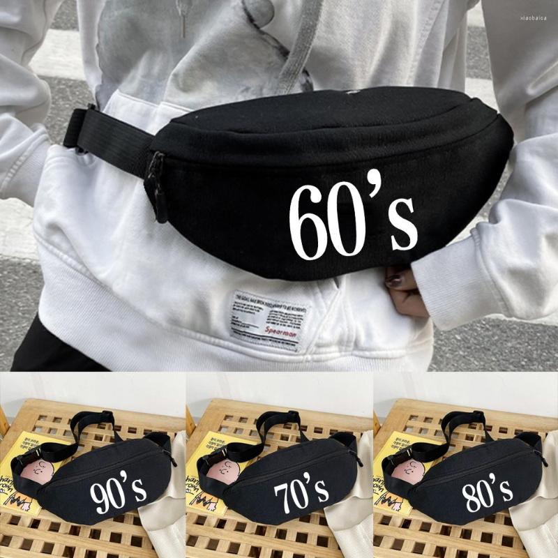 Waist Bags Pack For Women Fanny Packs Casual Chest Man Belt Pouch Made In The 60s-90s Travel Hip Bag Sport Purses Pocket, Black
Waist Bags Pack For Women Fanny Packs Casual Chest Man Belt Pouch Made In The 60s-90s Travel Hip Bag Sport Purses Pocket, Black
