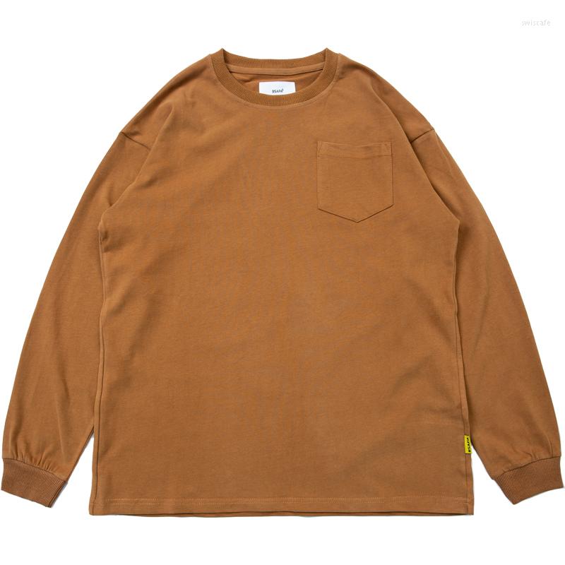 Men's T Shirts 230g Heavy Brushed Textured Pocket Stitching Men's Round Neck Long Sleeve Bottoming Tees Autumn Loose Cotton T-shirt, Army green
Men's T Shirts 230g Heavy Brushed Textured Pocket Stitching Men's Round Neck Long Sleeve Bottoming Tees Autumn Loose Cotton T-shirt, Army green