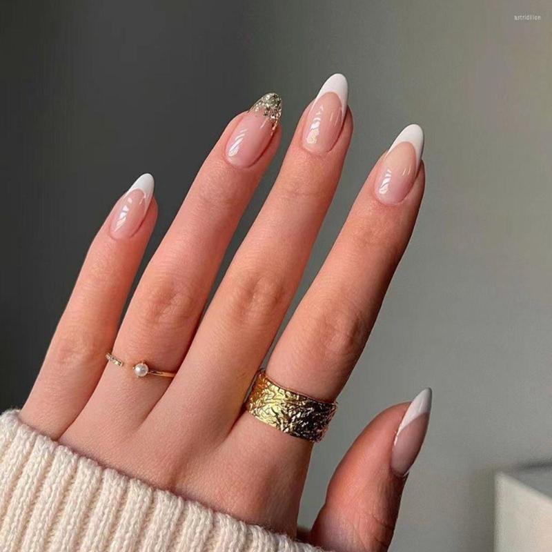 False Nails 24pcs/Box Press On Detachable Manicure Tool Full Cover Nail Tips French Fake Almond Wearable, 04
False Nails 24pcs/Box Press On Detachable Manicure Tool Full Cover Nail Tips French Fake Almond Wearable, 04