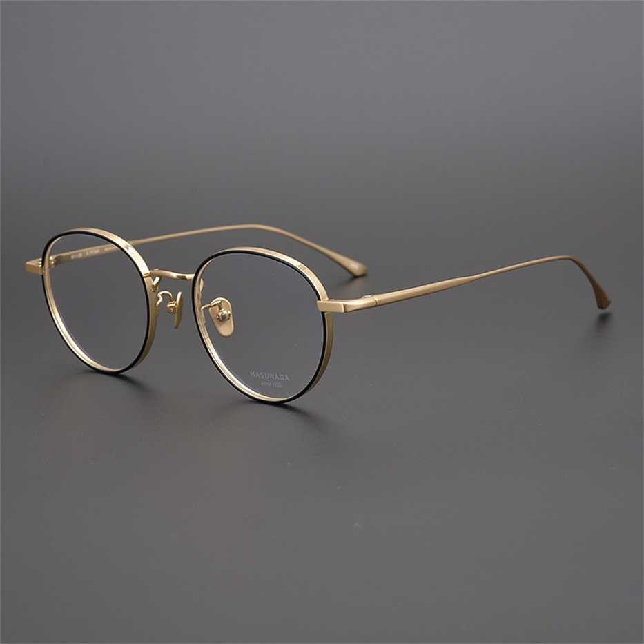 Sunglasses 2023 new High beauty delicate style gold pure titanium high-grade glasses round thick large frame small face
Sunglasses 2023 new High beauty delicate style gold pure titanium high-grade glasses round thick large frame small face