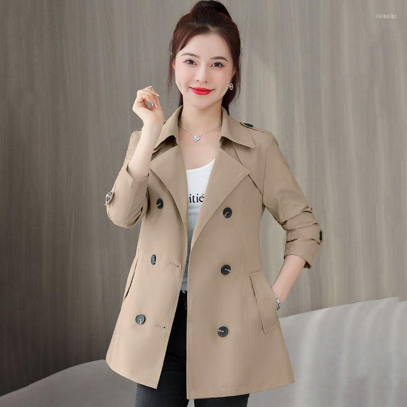 Women's Trench Coats Spring Autumn Coat Women 2023 Korean Double Breasted Mid Long Woman Overcoat Windbreaker Female Outerwear, Black
Women's Trench Coats Spring Autumn Coat Women 2023 Korean Double Breasted Mid Long Woman Overcoat Windbreaker Female Outerwear, Black