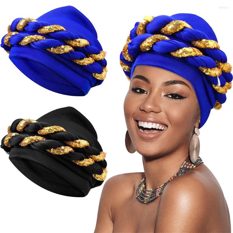 Ethnic Clothing African Turban For Women Knot Headwrap Twisted Braid Hair Cover Pre-Tied Bonnet Beanie Cap Girls Black And Navy Blue
Ethnic Clothing African Turban For Women Knot Headwrap Twisted Braid Hair Cover Pre-Tied Bonnet Beanie Cap Girls Black And Navy Blue