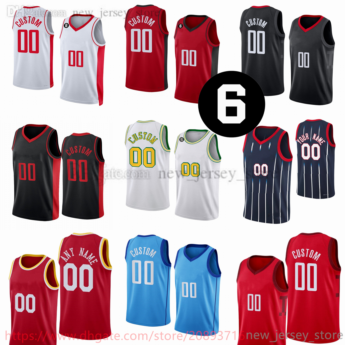Custom 2022-23 New season Printed Basketball Jerseys Add 6 patch Red White Jerseys. Message Any number and name on the order, Printed + 6 printed + 6 patch (with team
Custom 2022-23 New season Printed Basketball Jerseys Add 6 patch Red White Jerseys. Message Any number and name on the order, Printed + 6 printed + 6 patch (with team