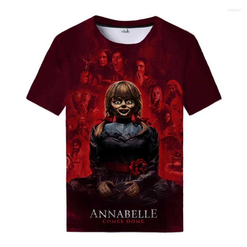 Men's T Shirts 2023 Annabelle 3D Printed T-shirt Horror Movie Shirt Cool Men Women Hip Hop Tops Fashion Casual Oversized Tshirt
Men's T Shirts 2023 Annabelle 3D Printed T-shirt Horror Movie Shirt Cool Men Women Hip Hop Tops Fashion Casual Oversized Tshirt