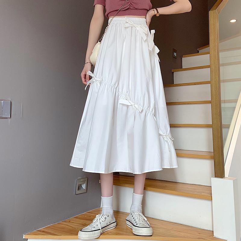 Skirts Half-length Skirt A-line Female Autumn And Winter 2023 High Waist Slimming Long Design White, Black
Skirts Half-length Skirt A-line Female Autumn And Winter 2023 High Waist Slimming Long Design White, Black