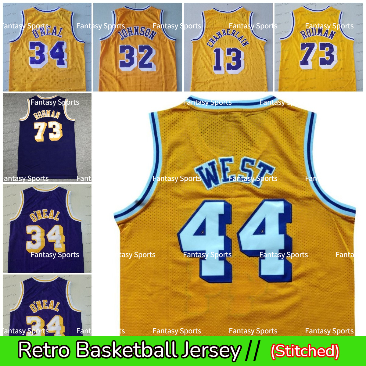 Vintage Oneal Basketball Jersey West Kareem Johnson Rodman Mens Stitched Purple Yellow Throwback Jerseys, Men jersey 
Vintage Oneal Basketball Jersey West Kareem Johnson Rodman Mens Stitched Purple Yellow Throwback Jerseys, Men jersey