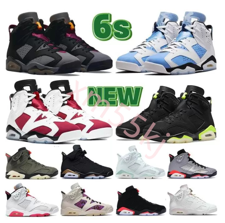 luxurys designer shoes basketball shoes air jordens jumpman 6 6s sneakers for men tn dunks with box Outdoor Shoes Platform Shoes trainers Running Shoes retro shoes Tn, Color # 13
luxurys designer shoes basketball shoes air jordens jumpman 6 6s sneakers for men tn dunks with box Outdoor Shoes Platform Shoes trainers Running Shoes retro shoes Tn, Color # 13