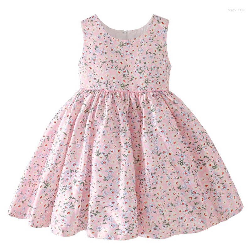 Girl Dresses Summer Sleeveless Print Fabric Toddler Clothes Girls For Kids 1-7 Years Party Gowns, As the photo
Girl Dresses Summer Sleeveless Print Fabric Toddler Clothes Girls For Kids 1-7 Years Party Gowns, As the photo