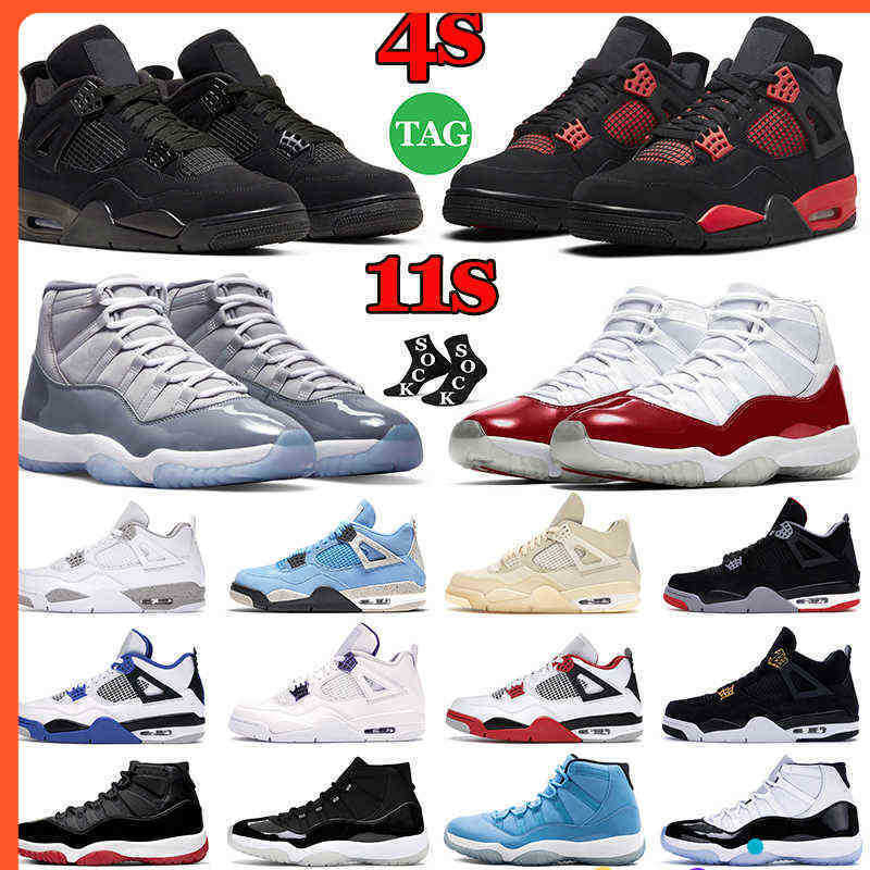 11 Jumpman 4 Mens Basketball Shoes 4s Red Thunder Black Cat 11s Cool Grey Cherry Men Womens Trainers Outdoor Sports Sneakers, 7-13 pantone
11 Jumpman 4 Mens Basketball Shoes 4s Red Thunder Black Cat 11s Cool Grey Cherry Men Womens Trainers Outdoor Sports Sneakers, 7-13 pantone