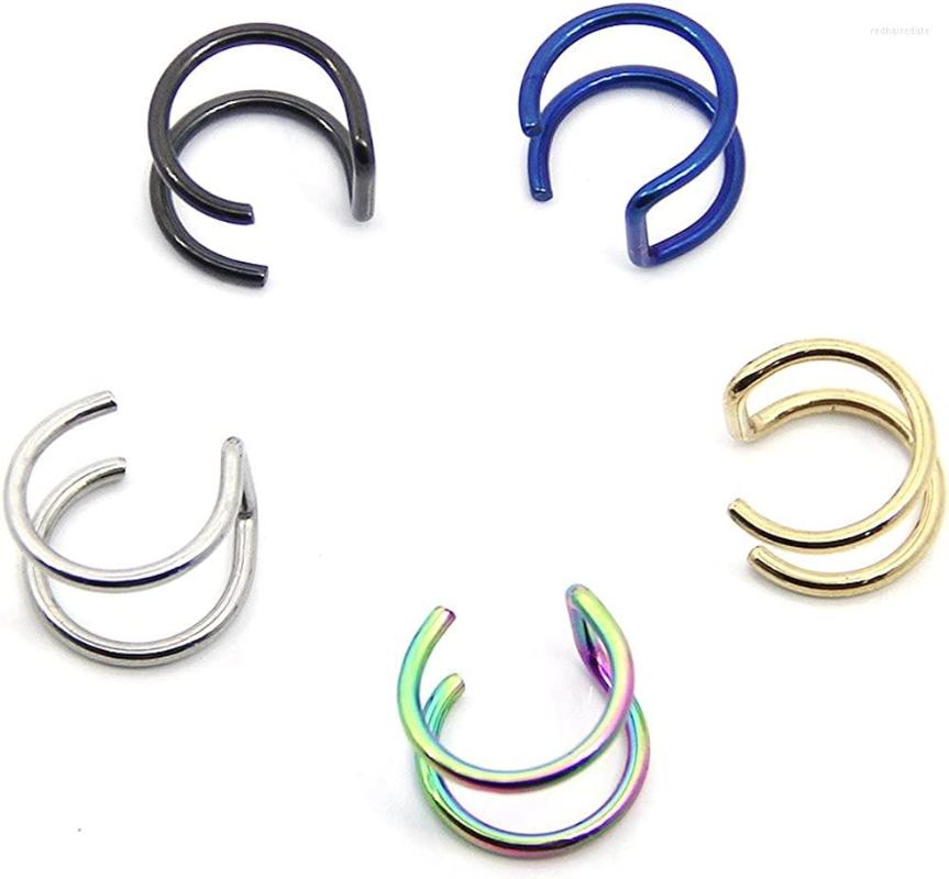 Backs Earrings Piercing 5PCS Women Girls Men 16G Stainless Steel Non-piercing Fake Lip Nose Ring Clip-on Cartilage Septum Earring Hoop
Backs Earrings Piercing 5PCS Women Girls Men 16G Stainless Steel Non-piercing Fake Lip Nose Ring Clip-on Cartilage Septum Earring Hoop