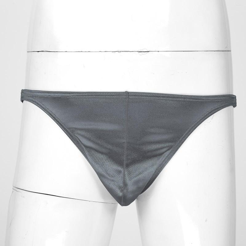 Underpants Plus Size Briefs Underwear Glossy Low Waist Elastic Waistband Birthday Gift Solid Color Bulge Pouch Seamless For Men, Black
Underpants Plus Size Briefs Underwear Glossy Low Waist Elastic Waistband Birthday Gift Solid Color Bulge Pouch Seamless For Men, Black