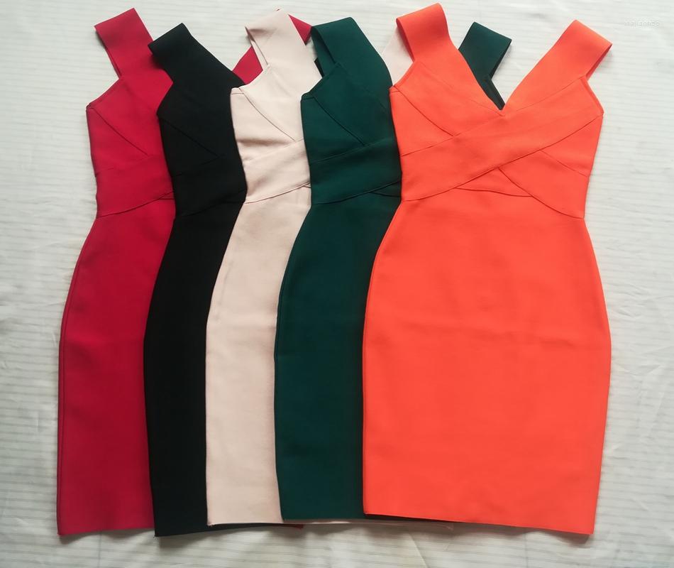 Casual Dresses Summer Women' Bandage Dress Black Red Orange Green Sexy V Neck Sleeveless Tank Skinny Celebrity Party
Casual Dresses Summer Women' Bandage Dress Black Red Orange Green Sexy V Neck Sleeveless Tank Skinny Celebrity Party
