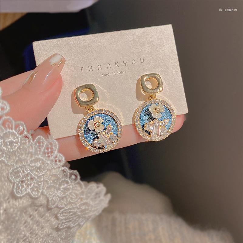 Stud Earrings Colorful L 925 Silver Needle Simple Geometry French Style For Woman Elegant Jewelry Party Girl's Unusual Gift
Stud Earrings Colorful L 925 Silver Needle Simple Geometry French Style For Woman Elegant Jewelry Party Girl's Unusual Gift