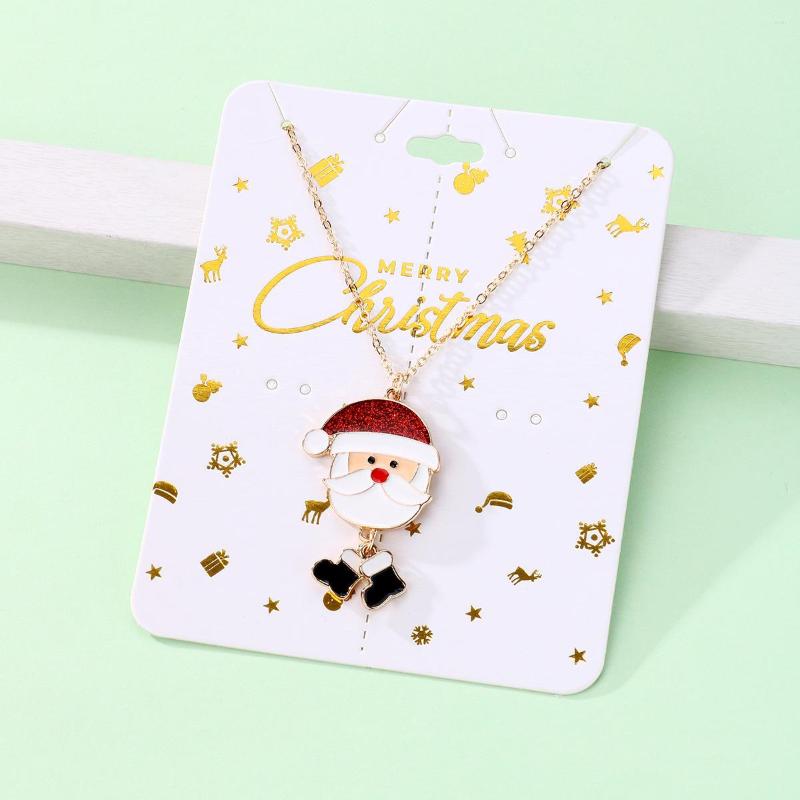 Pendant Necklaces Trendy Christmas For Women Enamel Santa Claus Snowman Tree Necklace Delicate Xmas Party Jewelry Gift
Pendant Necklaces Trendy Christmas For Women Enamel Santa Claus Snowman Tree Necklace Delicate Xmas Party Jewelry Gift