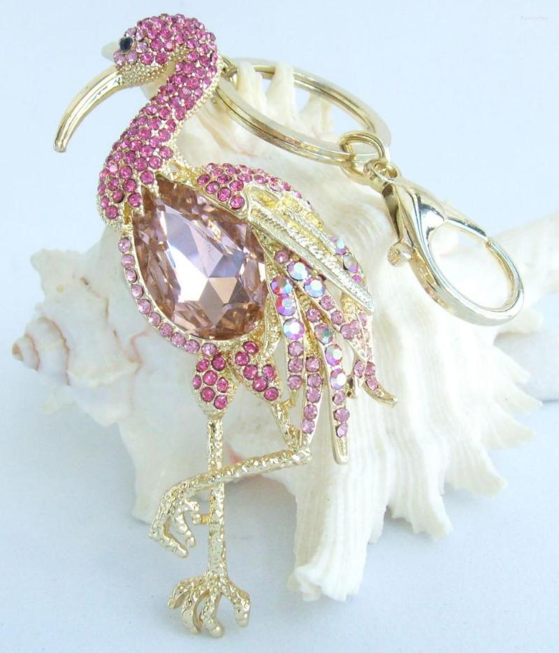 Keychains Animal 3.94" Bird Flamingo Keychain Pendant Pink Rhinestone Crystal K06620C8
Keychains Animal 3.94" Bird Flamingo Keychain Pendant Pink Rhinestone Crystal K06620C8