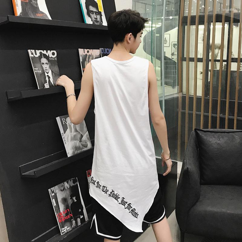 Men's T Shirts -XL!!Summer Letters Embroidered Irregular Hem Design Base Sleeveless T-shirt Tide Brand High Street Sweat Vest, Black
Men's T Shirts -XL!!Summer Letters Embroidered Irregular Hem Design Base Sleeveless T-shirt Tide Brand High Street Sweat Vest, Black