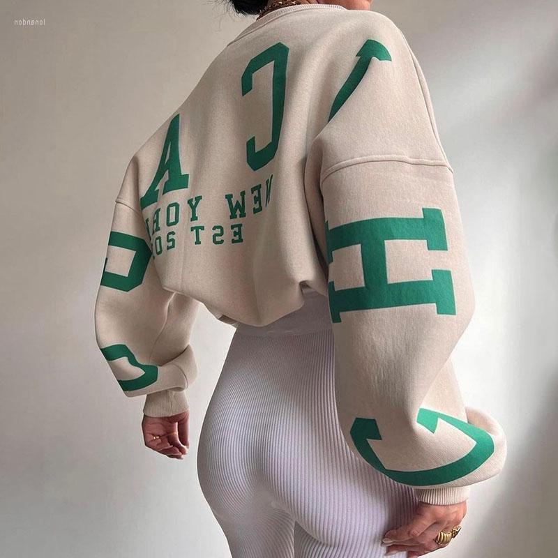 T Shirts Women' Hoodies Fashion Letter Print Women 2022 Winter Thick Fleece O Neck Loose Sweatshirts Casual Long Sleeve Streetwe Hpvg, Beige 
T Shirts Women' Hoodies Fashion Letter Print Women 2022 Winter Thick Fleece O Neck Loose Sweatshirts Casual Long Sleeve Streetwe Hpvg, Beige