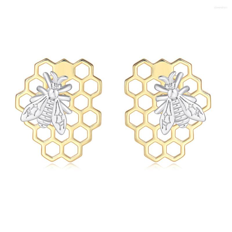 Stud Earrings Double Fair Aesthetic Earring For Women Creative Design Bee Honeycomb Piercing Earing Jewellry Christmas Gift Jewelry E212
Stud Earrings Double Fair Aesthetic Earring For Women Creative Design Bee Honeycomb Piercing Earing Jewellry Christmas Gift Jewelry E212