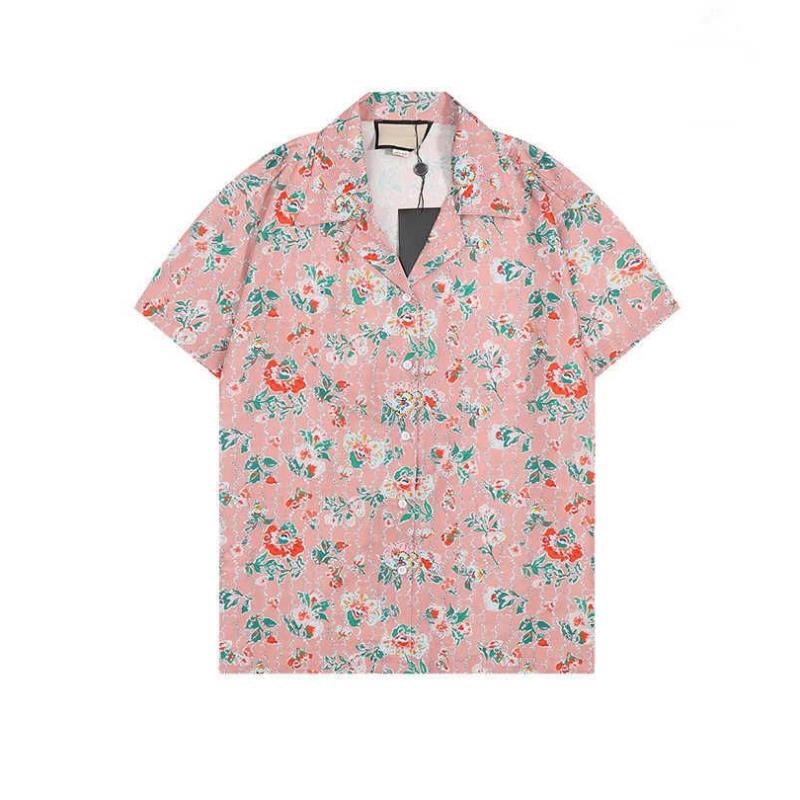 T Shirts 22ss Luxury Designer Shirts Mens Fashion Geometric print flower pink bowling shirt Hawaii Floral Casual Shirts Men Slim Fit S Csgp, Customize
T Shirts 22ss Luxury Designer Shirts Mens Fashion Geometric print flower pink bowling shirt Hawaii Floral Casual Shirts Men Slim Fit S Csgp, Customize
