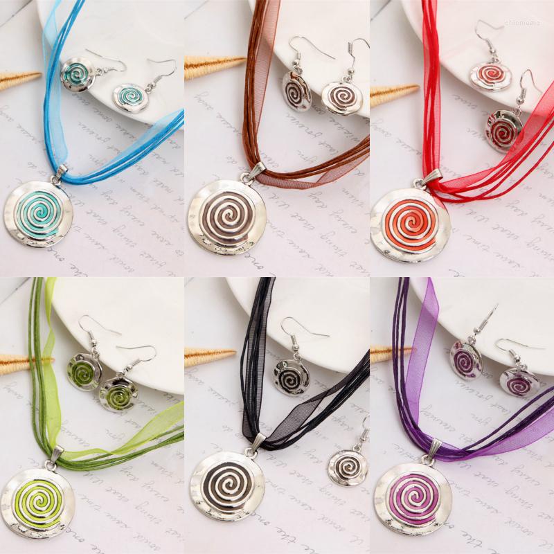 Necklace Earrings Set MINHIN Delicate Silver Plated Jewelry Lollipop Design Pendant Accessory Summer Casual Wedding, Picture shown
Necklace Earrings Set MINHIN Delicate Silver Plated Jewelry Lollipop Design Pendant Accessory Summer Casual Wedding, Picture shown