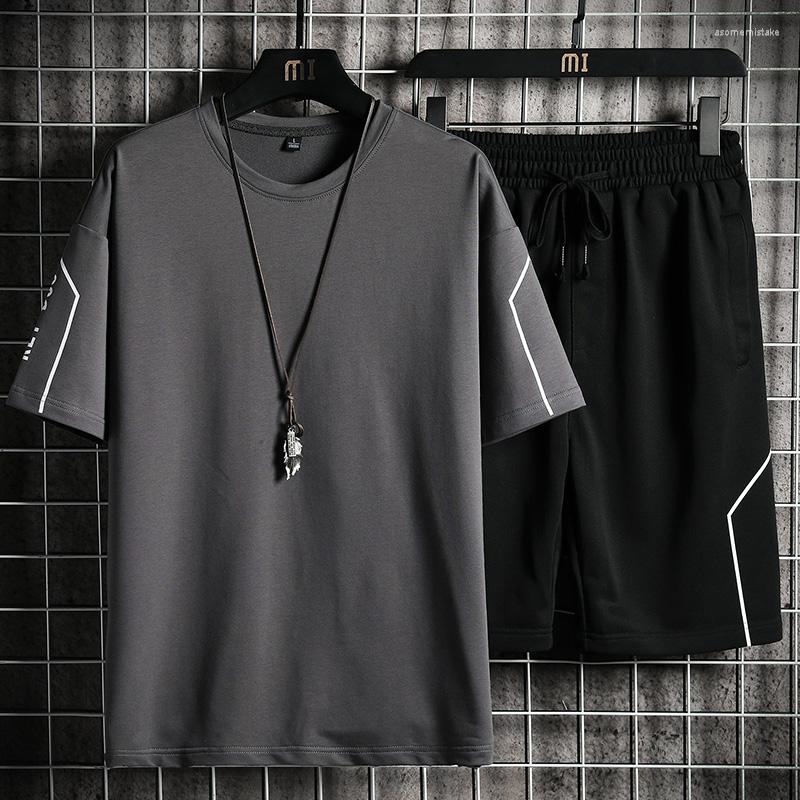 Men's Tracksuits Men's T-shirt Shorts Set Summer Breathable Casual T Shirt Running Fashion Harajuku Printed Male Sport Suit 2023, Hh0818 blue
Men's Tracksuits Men's T-shirt Shorts Set Summer Breathable Casual T Shirt Running Fashion Harajuku Printed Male Sport Suit 2023, Hh0818 blue
