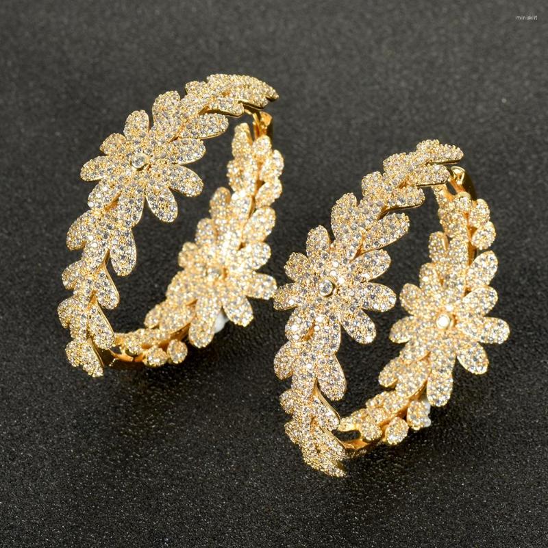 Hoop Earrings Fashion Luxury Micro CZ Pave Big Heavy Earring For Women Wedding Accessories Creoles D Oreilles Femme E-957
Hoop Earrings Fashion Luxury Micro CZ Pave Big Heavy Earring For Women Wedding Accessories Creoles D Oreilles Femme E-957