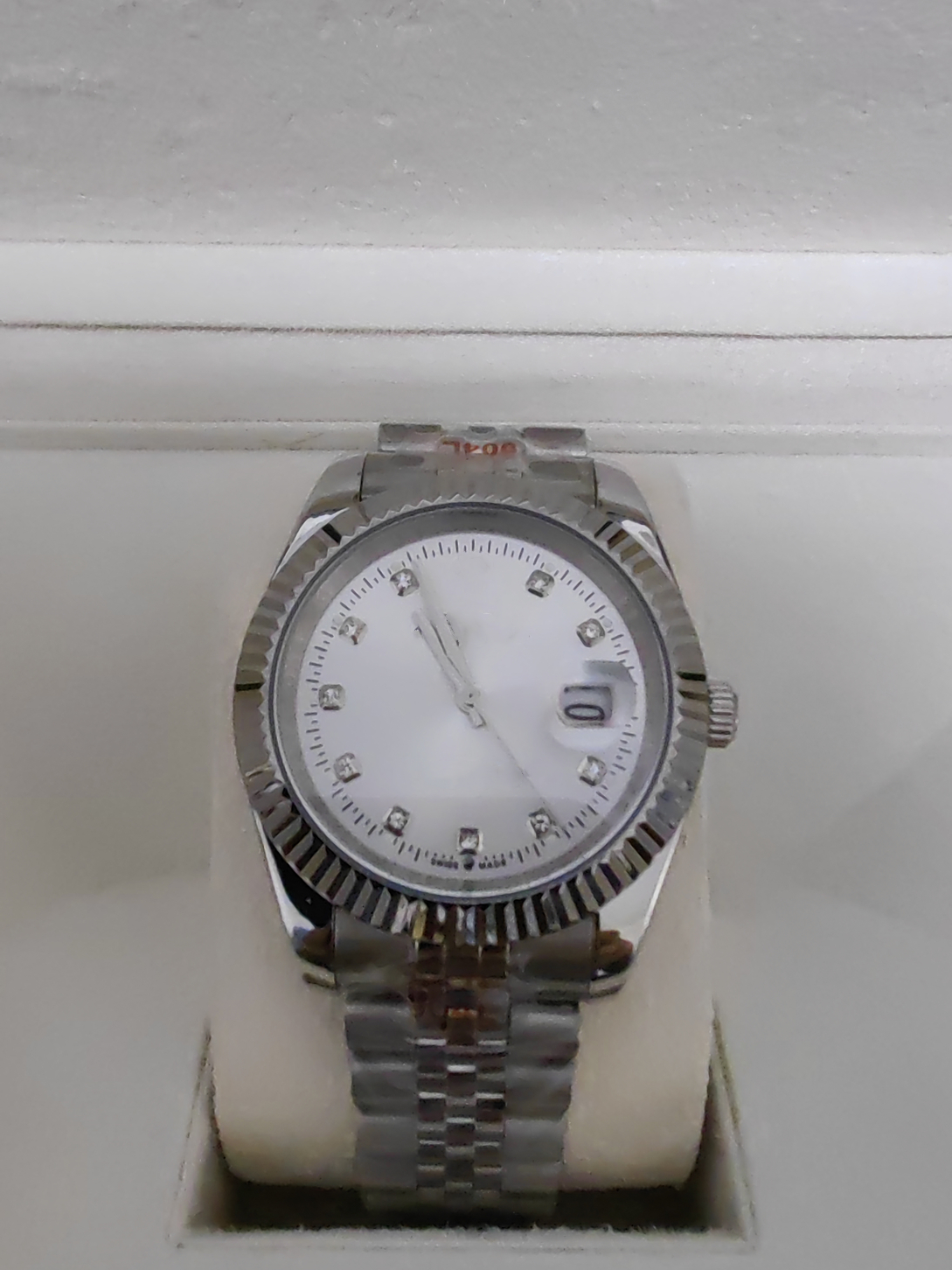 With box Mens Watch 41mm Size Ref.228235 Daydate Automatic Mechanical Movement 18k white Stainless steel Sapphire Glass High-Quality President Watches, Style 6 original box+watch
With box Mens Watch 41mm Size Ref.228235 Daydate Automatic Mechanical Movement 18k white Stainless steel Sapphire Glass High-Quality President Watches, Style 6 original box+watch