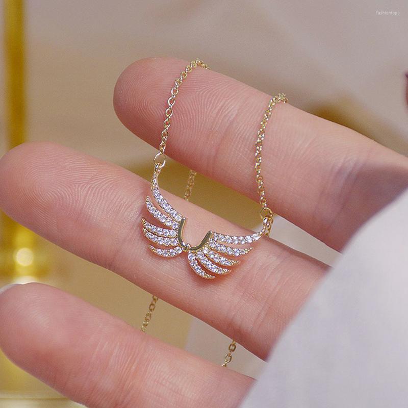 Pendant Necklaces CAOSHI Fashion Wing Shape For Women Bridal Wedding Accessories With Brilliant Zirconia Aesthetic Gift Jewelry Charms
Pendant Necklaces CAOSHI Fashion Wing Shape For Women Bridal Wedding Accessories With Brilliant Zirconia Aesthetic Gift Jewelry Charms