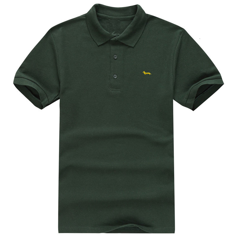 Men's T-Shirts Summer Casual Men Shirt Cotton Slim Fit Embroidery Harmont Soft Solid Short Sleeve Blaine Tops Tees t-shirt 230313
