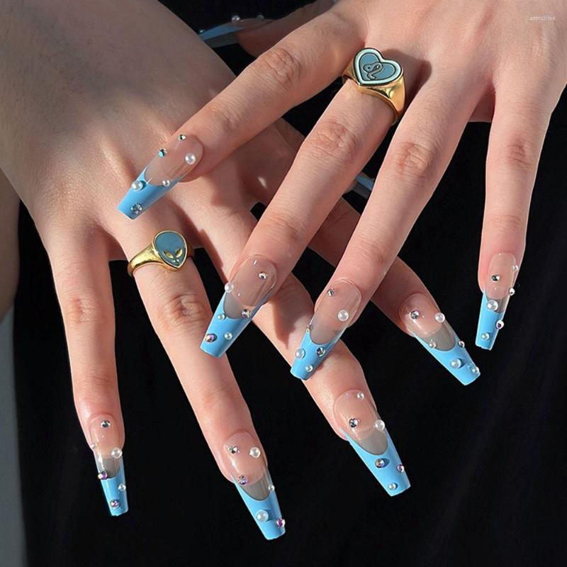 False Nails 24pcs/Box Press On Full Cover Detachable Artificial Nail Tips Wearable Coffin Fake, 01
False Nails 24pcs/Box Press On Full Cover Detachable Artificial Nail Tips Wearable Coffin Fake, 01
