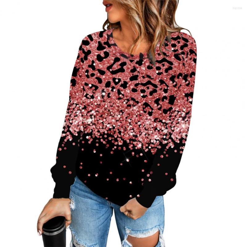 Women' Blouses Women Blouse Gradient Print Crew Neck Long Sleeves Spring Autumn Loose Ladies Bottom Top Pullover Streetwear, Pink
Women' Blouses Women Blouse Gradient Print Crew Neck Long Sleeves Spring Autumn Loose Ladies Bottom Top Pullover Streetwear, Pink
