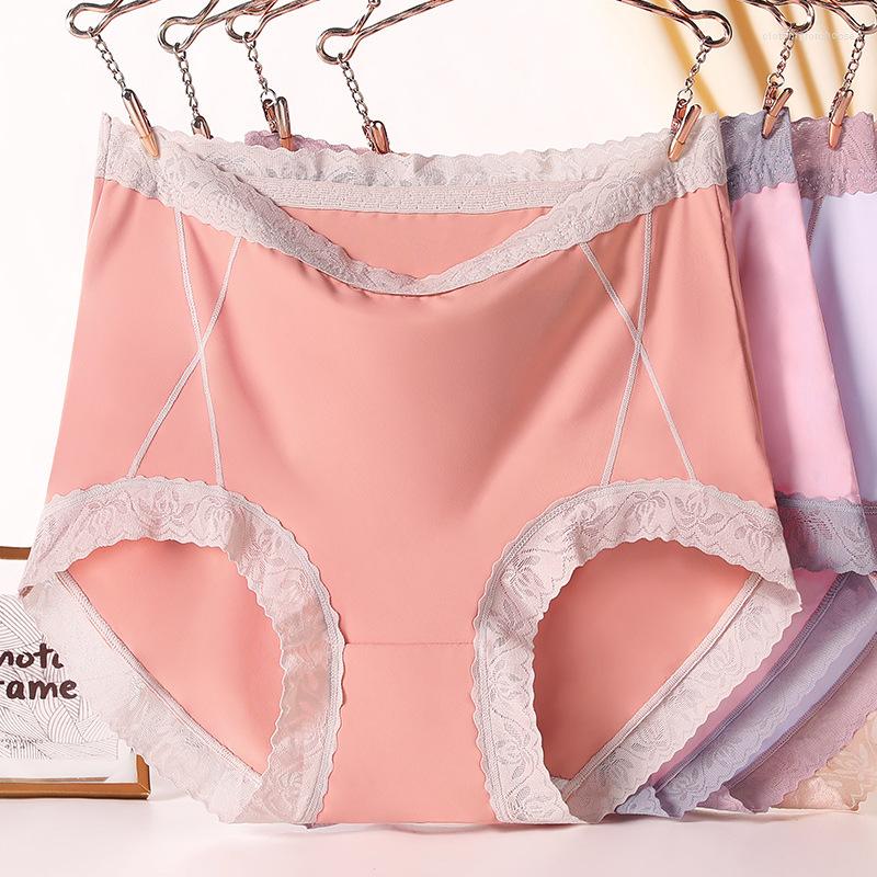 Women's Panties Young Mother Ice Silk Seamless Underwear Women Plus Fat Increase High Waist Simple Lace Edge Shorts
Women's Panties Young Mother Ice Silk Seamless Underwear Women Plus Fat Increase High Waist Simple Lace Edge Shorts