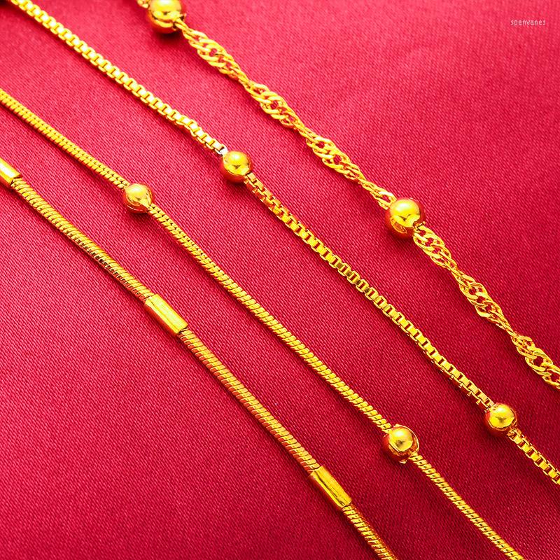 Chains QEENKISS NC502 Fine Jewelry Wholesale Fashion Woman Girl Birthday Wedding Gift Ball Wave Bamboo 24KT Gold Chain Necklace
Chains QEENKISS NC502 Fine Jewelry Wholesale Fashion Woman Girl Birthday Wedding Gift Ball Wave Bamboo 24KT Gold Chain Necklace