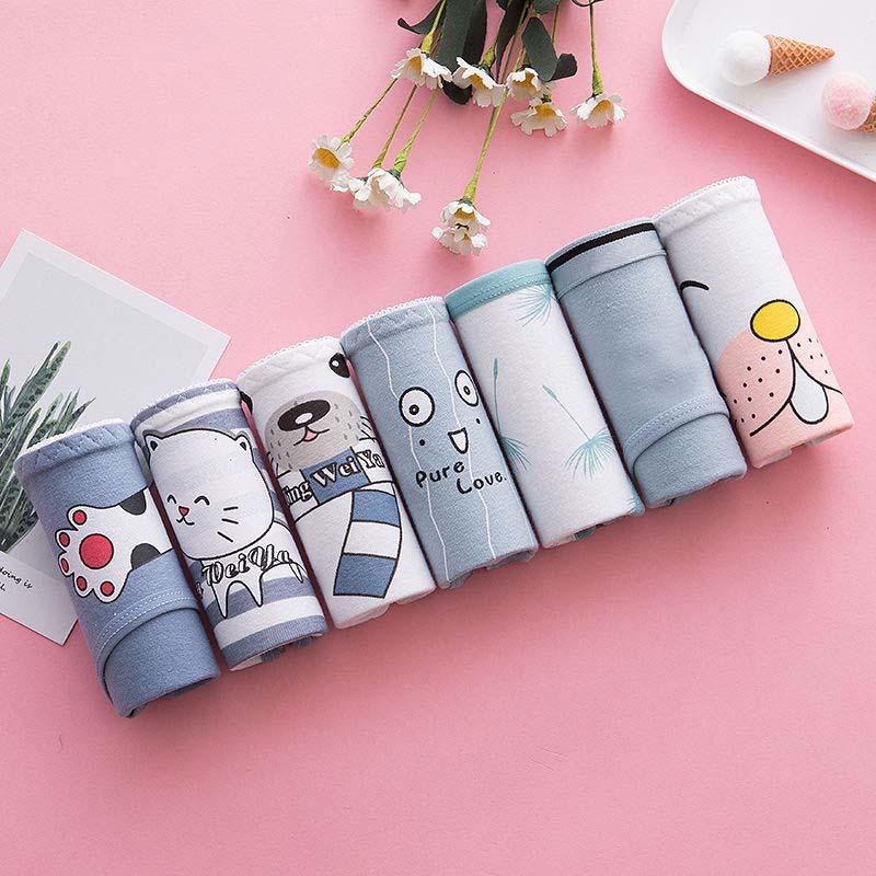 Women's Panties 7PCS/Set Cotton For Women Pantys Comfortable Fashion Female Underwear Girls Underpants Breathable Low Rise Lingeries, Any type 7 pcs
Women's Panties 7PCS/Set Cotton For Women Pantys Comfortable Fashion Female Underwear Girls Underpants Breathable Low Rise Lingeries, Any type 7 pcs