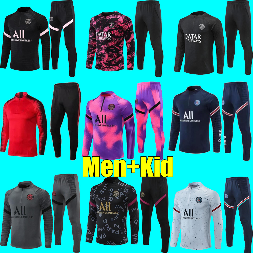 21/22 PSGs football tracksuit 2021 2022 2023 Classic style Paris MBAPPE Player version Training Suit Half pull Long sleeve SERGIO RAMOS VERRATTI ICARDI adult kids, 17
21/22 PSGs football tracksuit 2021 2022 2023 Classic style Paris MBAPPE Player version Training Suit Half pull Long sleeve SERGIO RAMOS VERRATTI ICARDI adult kids, 17