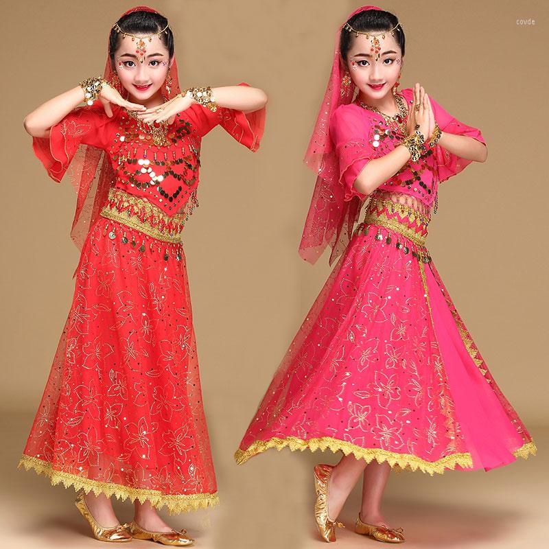 Stage Wear Girl Belly Dance Costumes Performance Costume Children Festival Dress Kid Set, Blue
Stage Wear Girl Belly Dance Costumes Performance Costume Children Festival Dress Kid Set, Blue