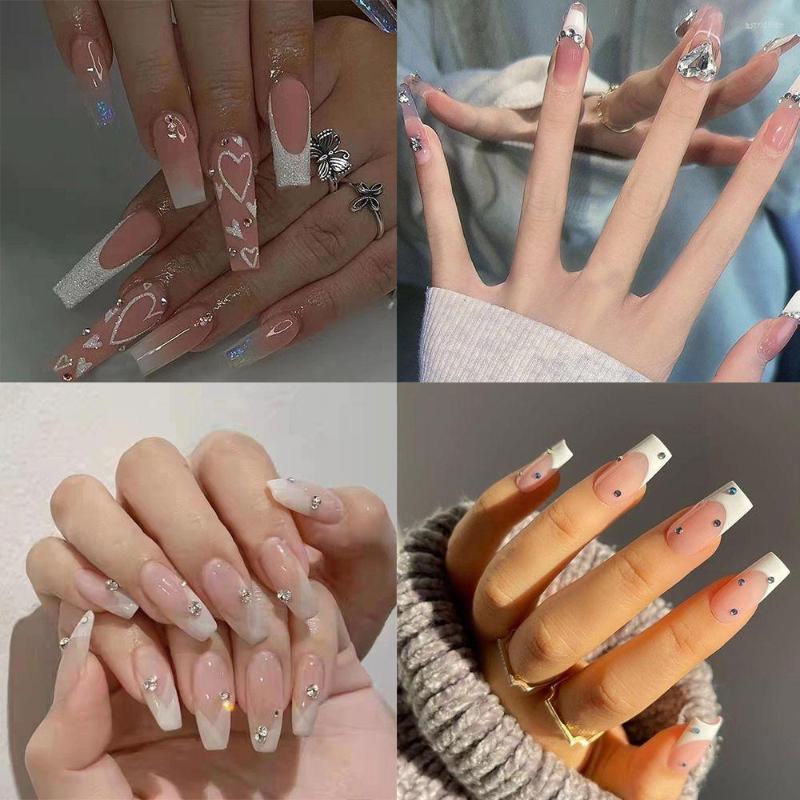 False Nails 24pcs/Box Ballerina Artificial Detachable Full Cover Nail Tips Wearable Coffin Fake, 03
False Nails 24pcs/Box Ballerina Artificial Detachable Full Cover Nail Tips Wearable Coffin Fake, 03
