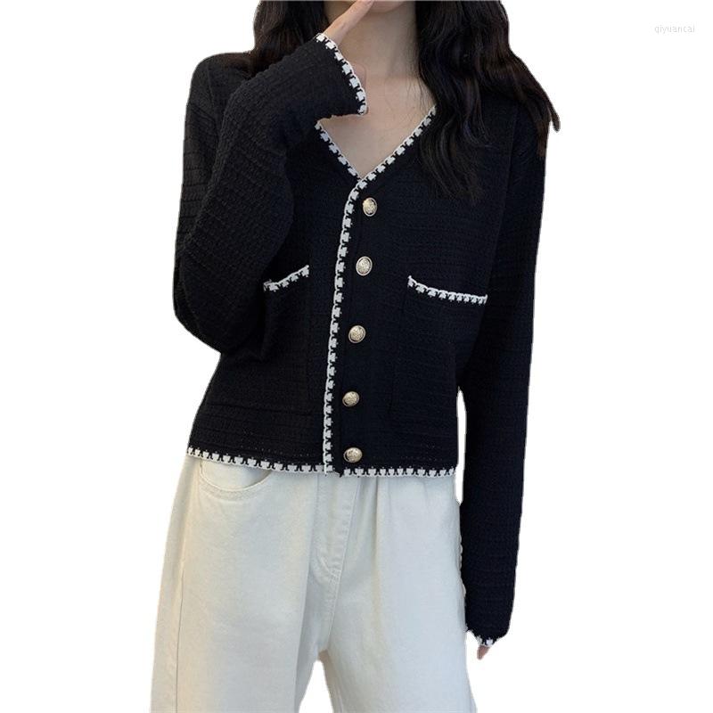 Women's Knits Spring And Summer Long-sleeved Thin Small Fragrance Ice Silk Knitted Cardigan Top Women, White
Women's Knits Spring And Summer Long-sleeved Thin Small Fragrance Ice Silk Knitted Cardigan Top Women, White