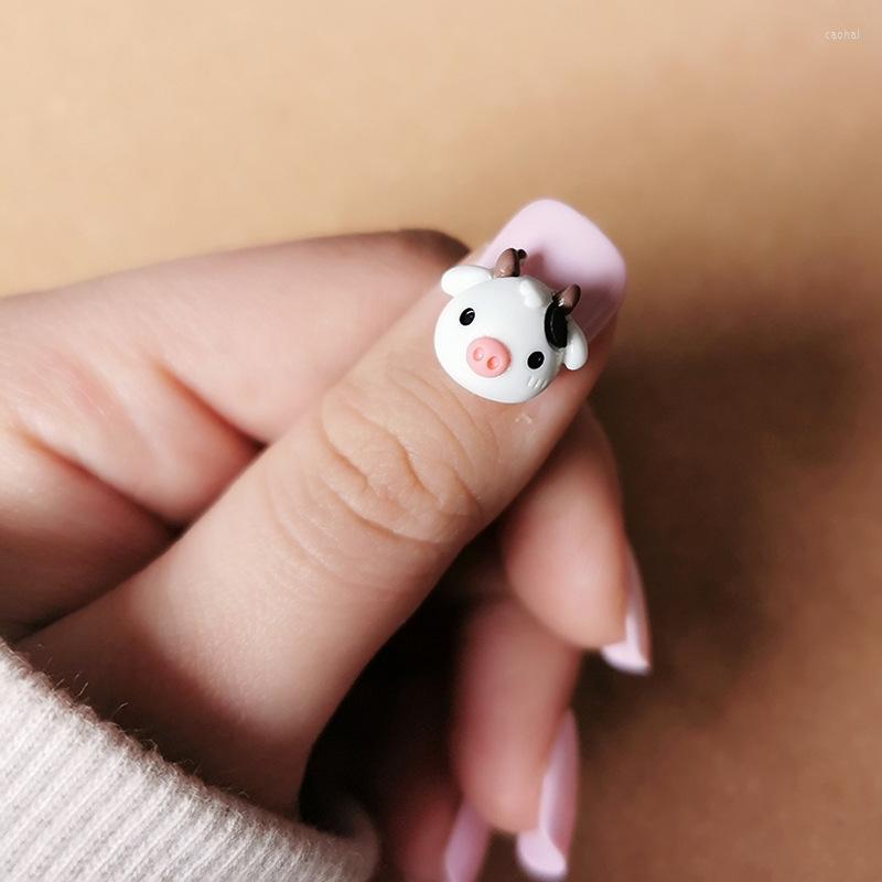 Nail Art Decorations 50pcs Cute Small Cow Resin 3D Lovely Cartoon Lamb Ornaments Japanese Style Manicure Designs Accessories
Nail Art Decorations 50pcs Cute Small Cow Resin 3D Lovely Cartoon Lamb Ornaments Japanese Style Manicure Designs Accessories