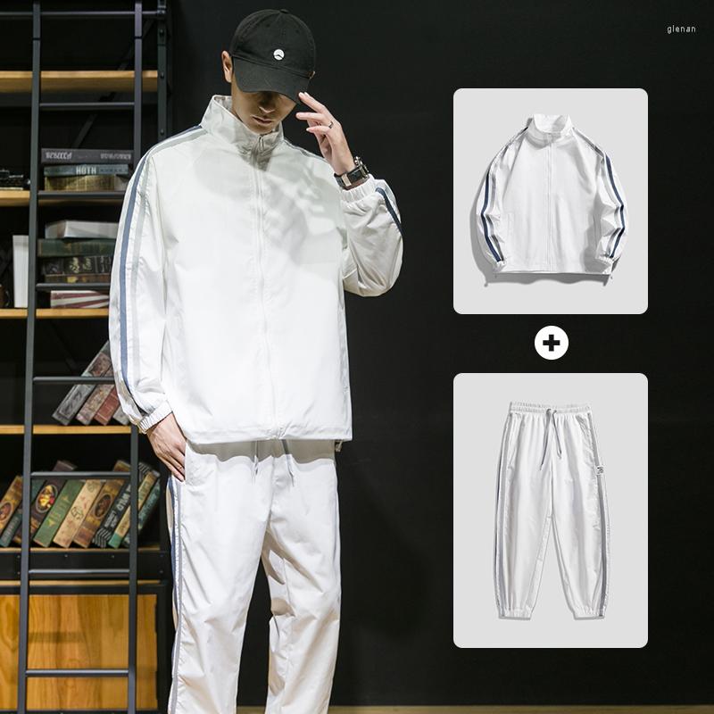 Men's Tracksuits Men's Sportswear Loose Clothes Mens Thin Hooded Casual Breathable Jacket Jogging Trousers Men Women 2 PCS/Set Sports, Black
Men's Tracksuits Men's Sportswear Loose Clothes Mens Thin Hooded Casual Breathable Jacket Jogging Trousers Men Women 2 PCS/Set Sports, Black
