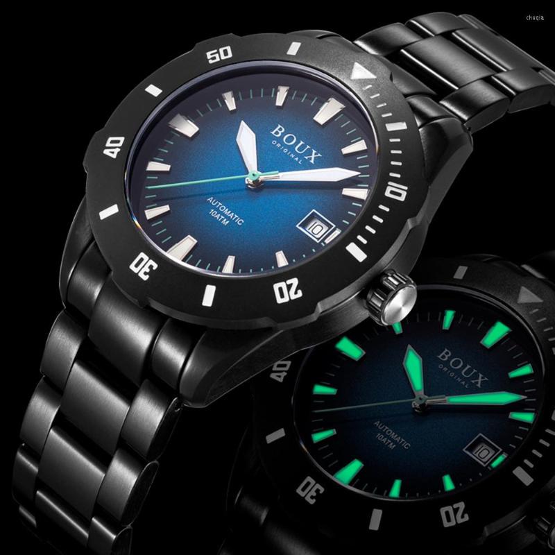 Wristwatches Diver Watch Automatic Sports Men St2130 Mechanical Luxury 40mm Luminous 10Bar Water Resistant Black Clock, Blue
Wristwatches Diver Watch Automatic Sports Men St2130 Mechanical Luxury 40mm Luminous 10Bar Water Resistant Black Clock, Blue