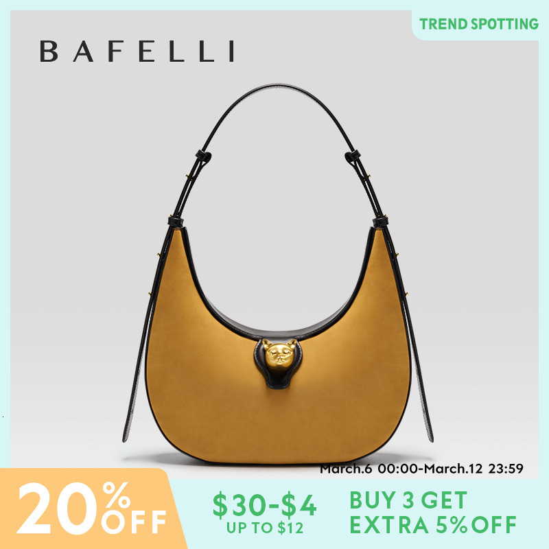 Evening Bags BAFELLI 2023 WOMEN S HANDBAG CAT SERIES GENUINE LEATHER LUXURY BRAND FASHION RETRO STYLE SHOULDER HOBOS FLAP BAGS FEMALE 230313, Black
Evening Bags BAFELLI 2023 WOMEN S HANDBAG CAT SERIES GENUINE LEATHER LUXURY BRAND FASHION RETRO STYLE SHOULDER HOBOS FLAP BAGS FEMALE 230313, Black