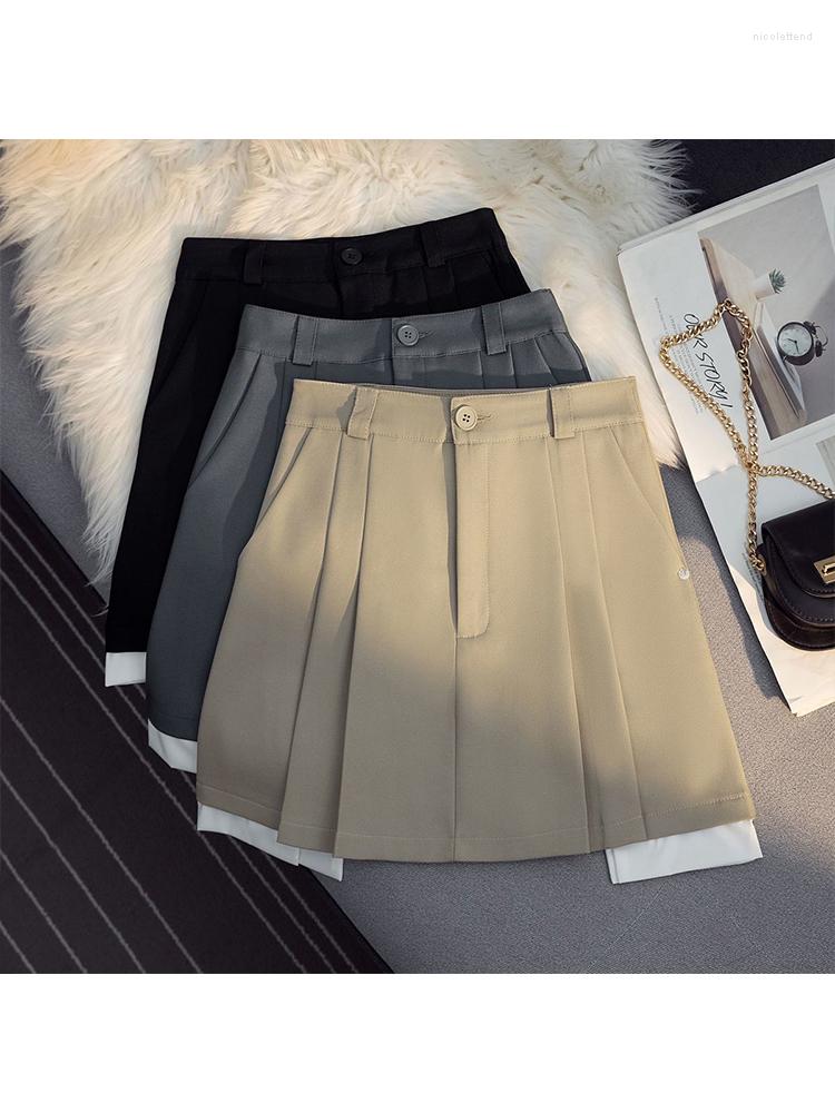 Skirts Korean Fashion Preppy Style All-match Solid Color Pleated Mini Women' Streetwear Y2K Summer Ulzzang Skirt Female Clothes, Black
Skirts Korean Fashion Preppy Style All-match Solid Color Pleated Mini Women' Streetwear Y2K Summer Ulzzang Skirt Female Clothes, Black