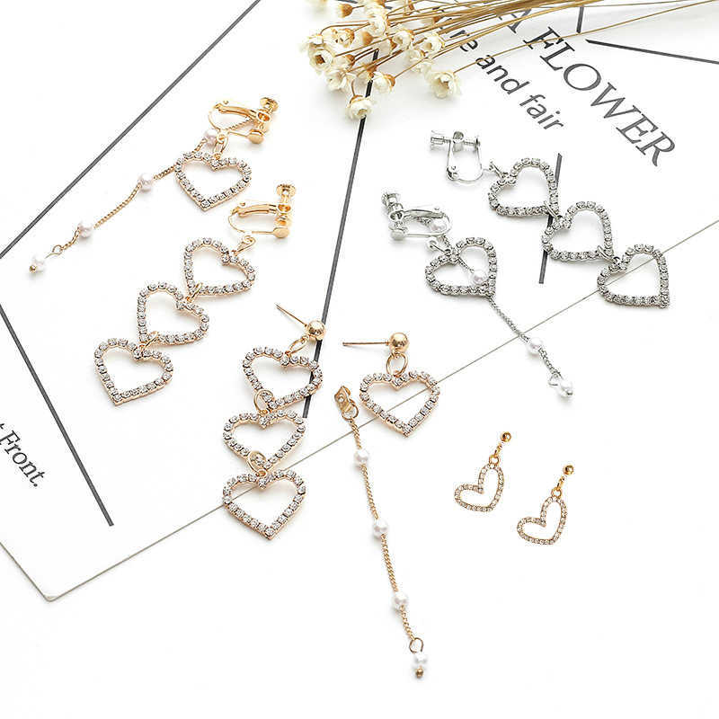 Dangle Chandelier Korean Personality Simple And Versatile Chaozhou LONG EARRINGS CUTE Temperament Love Earrings Without Ear Holes G230313
Dangle Chandelier Korean Personality Simple And Versatile Chaozhou LONG EARRINGS CUTE Temperament Love Earrings Without Ear Holes G230313